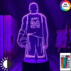 3d Lamp Kobe Bryant